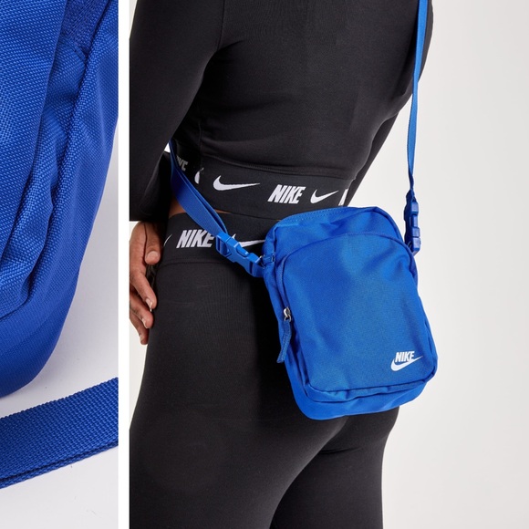 Nike Heritage Crossbody Bag (4L) One Size Híper Royal DB0456-405 - Picture 10 of 11